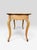 Vintage Birds Eye Maple With Swan Leg Accent Table For Sale - Image 4 of 8