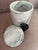 Stone Modern White Marble Decorative Canister/Storage Jar With Sculptural Lid For Sale - Image 7 of 12