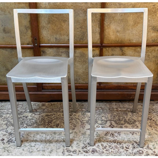 Design Plus Gallery presents a Pair of Icon Counter Stools by Philippe Starck for Emeco. Creating an environment that's...