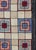 Early 20th Century Checkerboard American Hooked Rug With Geometric Cross Designs For Sale - Image 5 of 6
