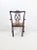 Green Vintage Chippendale Style Armchairs - a Pair For Sale - Image 8 of 12