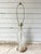 1980s Vintage Crystal & Brass Table Lamp 29” Hollywood Regency, Criss-Cross Cuts Great vintage condition. No chips to...