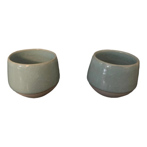 Pair of Contemporary Porcelain Tumblers