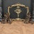 Single Female Bronze and Iron, Fireplace Decoration For Sale - Image 4 of 4