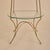 Mid 20th Century Vintage French Four-Tier Brass + Glass Étagère For Sale - Image 5 of 9