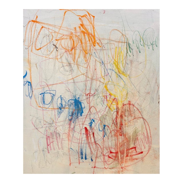 Sarah Trundle, Contemporary Abstract Painting, "It's Elementary" For Sale