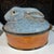 Gorgeous rabbit tureen by Secla of Portugal this beautiful majolica rabbit covered dish is decorative and useful.