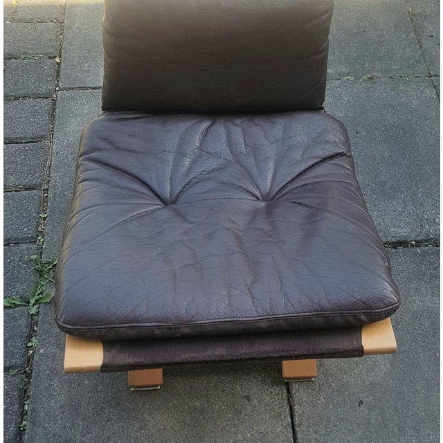 Swedish Kroken Lounge Chair and Ottoman by Åke Fribyter for Nelo, Set of 2 For Sale - Image 10 of 10
