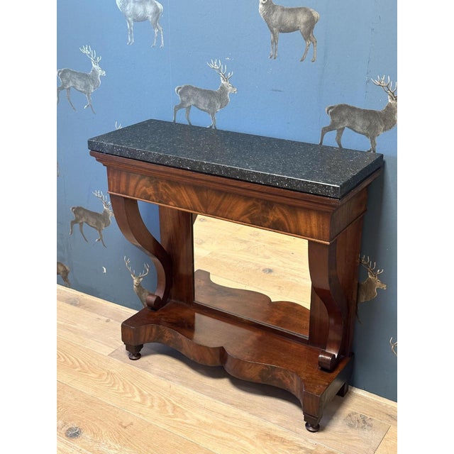 Small Dutch Trumeau in Mahogany For Sale - Image 12 of 12