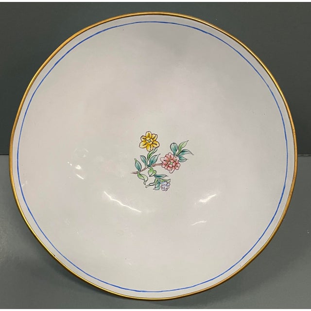 Paint Chinese Canton Enamel Bowl For Sale - Image 7 of 8