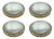 Vintage Ceiling Lights from Stilnovo, 1950, Set of 4 For Sale