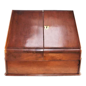 Antique 19th Century Mahogany Writing Box