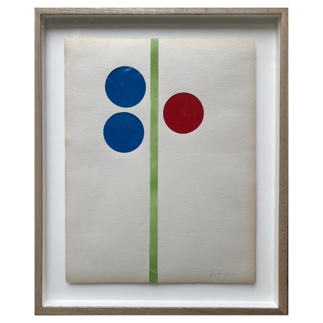 Albert Chubac, Composition, 1960s-1970s, Plastic, Framed For Sale