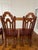 Late 19th Century French Renaissance Style Oak Dining Chairs, (circa 1880-1900). For Sale - Image 5 of 17