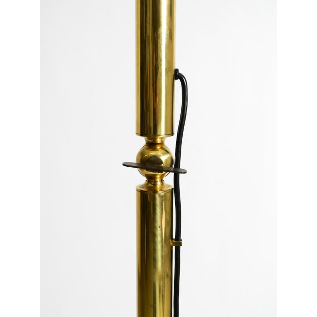 Vintage Brass Pole Light Floor Lamp by Ingo Maurer for M-Design, 1960s For Sale - Image 14 of 18