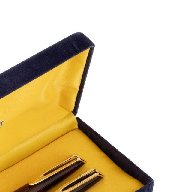 Vintage Waterman Pen Set, Set of 2 For Sale - Image 4 of 6