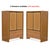 Postmodern John Stuart Chrome Accent Cane Front Gentlemens Chest Tall Dresser - 2 Available For Sale - Image 3 of 18