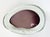 Mid 20th Century Murano Bowl Lavender Eggplant 1950s Signed For Sale - Image 5 of 11
