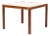 1960s Danish Modern Mid Century Square Teak Square Side Table — Attributed to Hans Olsen — B For Sale