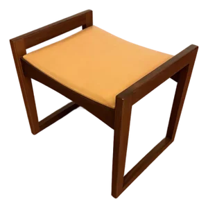 Vintage Mid-Century Stool / Ottoman