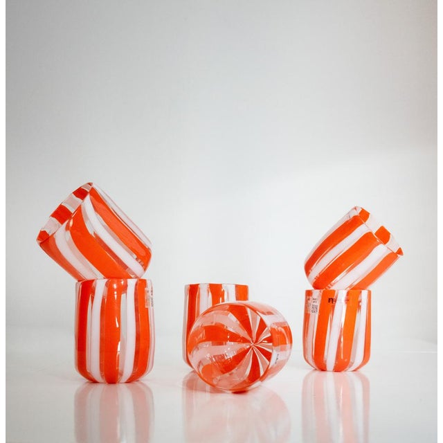 2000 - 2009 Scaramacai Drinking Glasses by Nicola Moretti, 2000s, Set of 6 For Sale - Image 5 of 18