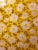 Canary Yellow United DeSoto Yellow Daisy Paisley 1970s Vintage Wallcovering For Sale - Image 8 of 9