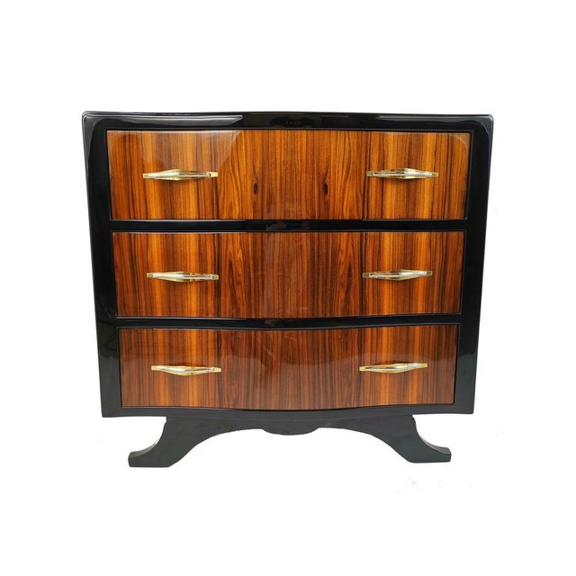 Art Deco French Rosewood Chest of Drawers, 1930s For Sale - Image 11 of 13