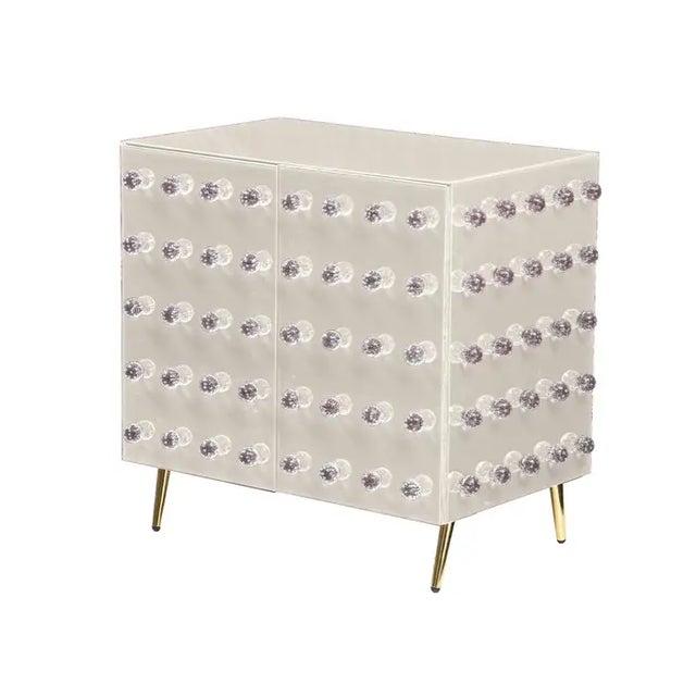 Italian White Cabinet Ninety Jewelry For Sale - Image 4 of 4