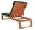 Solano Sunlounger - Natural/Green For Sale - Image 12 of 12