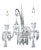 Collection Ballerina Wall Lamp in Metal and Crystal by Jago For Sale