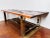 Raw Wood & Chrome Dining Table For Sale - Image 11 of 12