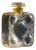 René Lalique Les Cinq Fleurs French Glass Perfume Bottle For Sale