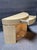 Mid-Century Modern Pair of Henredon Half-Moon (Demilune) Illuminated Nightstands or Commodes For Sale - Image 3 of 9