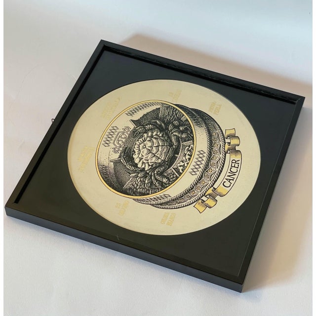 Contemporary Fornasetti Zodiac Cancer Silk Screen Print For Sale - Image 3 of 8