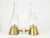 Mid-Century Murano Glass & Brass Sconces from Seguso, 1940s, Set of 2 For Sale - Image 3 of 12