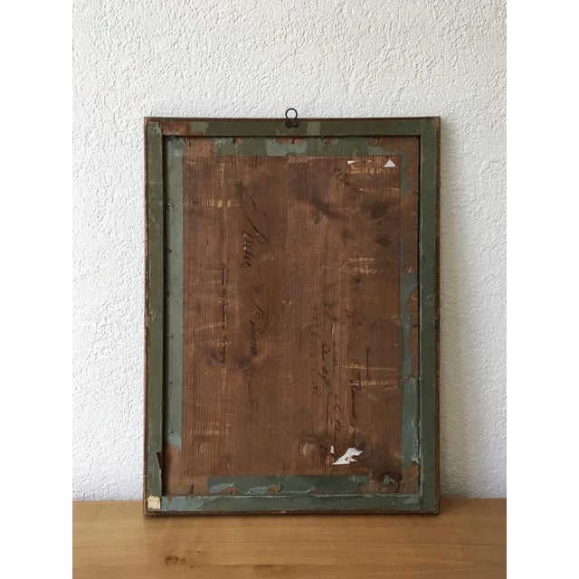 Black Edouard Eugène Vallet, La Mère Fénollan, La Mère marchande, Chinese Ink on Watercolor Paper, Framed For Sale - Image 8 of 9