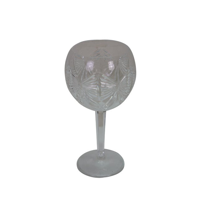 Modern Late 20th Century 6 Waterford Crystal Millennium Series Balloon Toasting Wine Goblets Glasses 8" For Sale - Image 3 of 17