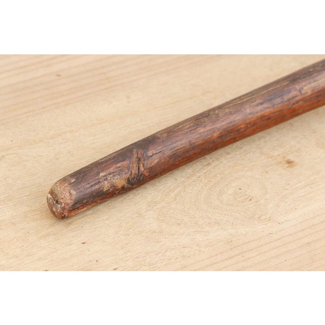 19th Century Deep Bowl Vintage Wooden Ladle For Sale - Image 5 of 7