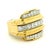 Vintage David Webb 18k Gold & Platinum Diamond Band Ring, Size 8 For Sale - Image 12 of 14