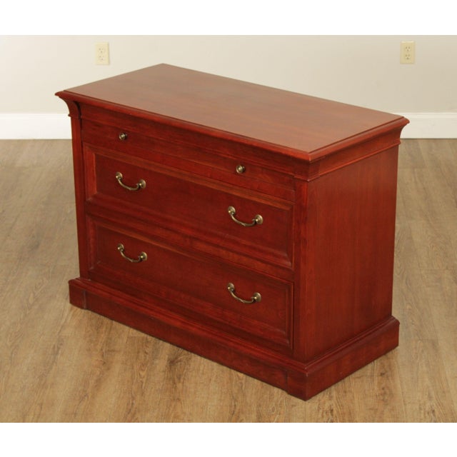 Ethan Allen Medallion Collection Cherry Chest of Drawers Chairish