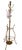 Brass Vintage Brass Coat Rack Umbrella Stand For Sale - Image 8 of 13