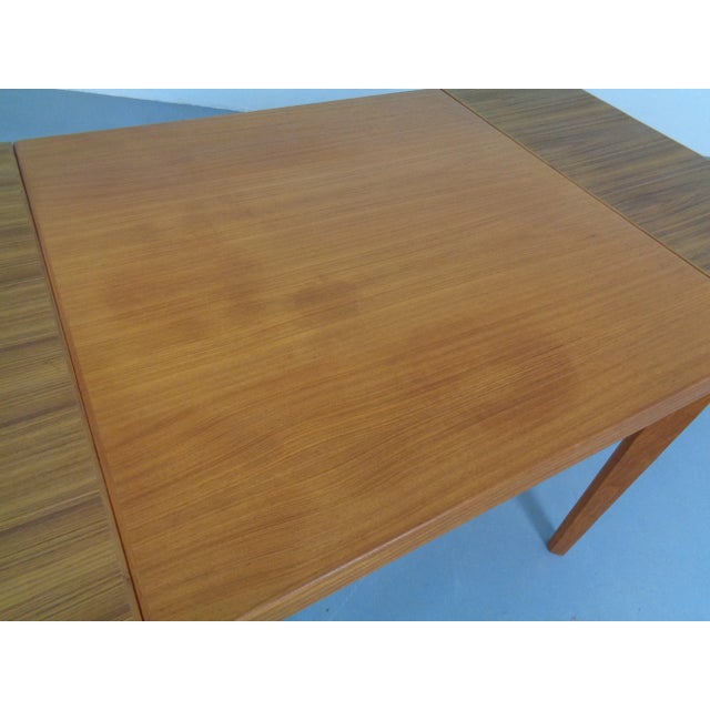 Extendable Teak Dining Table, Denmark, 1960s For Sale - Image 13 of 18