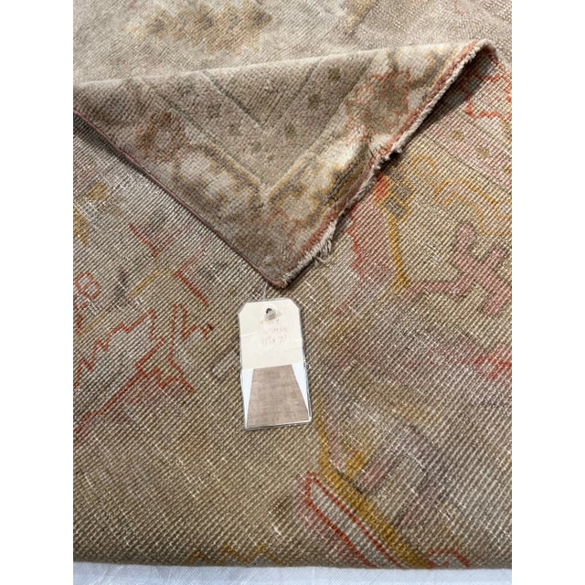 Antique Turkish Oushak rugs have been woven in Western Turkey since the beginning of the Ottoman period. Historians...