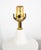 Vintage Mid Century Modern Lamp Wood Ceramic Table Lamp - a Pair For Sale - Image 10 of 12