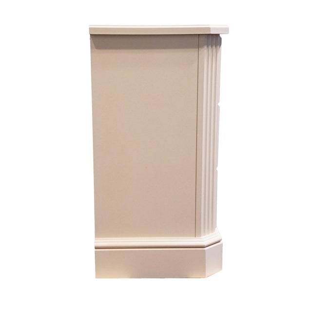 Altavista Lane Melrose Collection Contemporary Neoclassical Revival Off White 66" Double Dresser 497-01 For Sale - Image 12 of 14