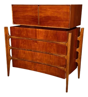 William Hinn “Exoskeleton” Gentleman Chest/Dresser, Sweden 1950