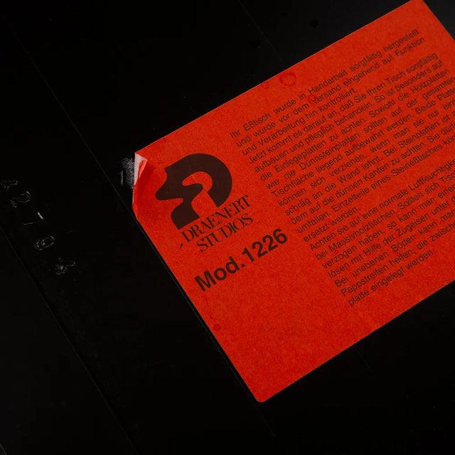 Wood Model 1226 Extendable Dining Table in Wood from Draenert For Sale - Image 7 of 11