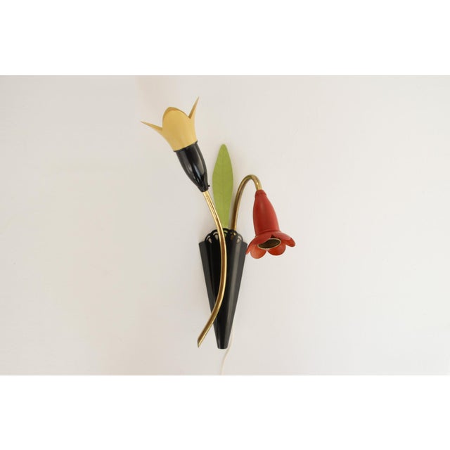 Mid-Century Modernist Wall Lamp, Germany, 1950s For Sale - Image 15 of 15
