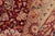 Textile Shabby Chic 1990's Pak-Persian Red/Beige Wool Rug - 9'3'' X 12'11'' For Sale - Image 7 of 9