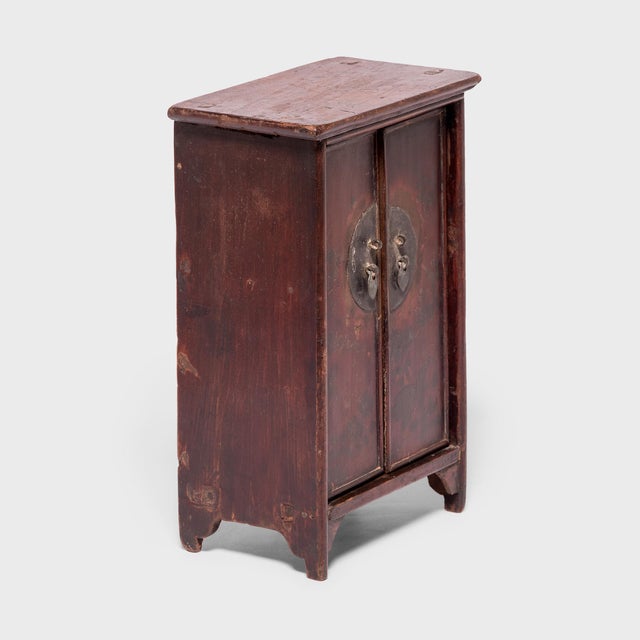 Mid 19th Century Chinese Miniature Noodle Cabinet, C. 1850 For Sale - Image 5 of 9